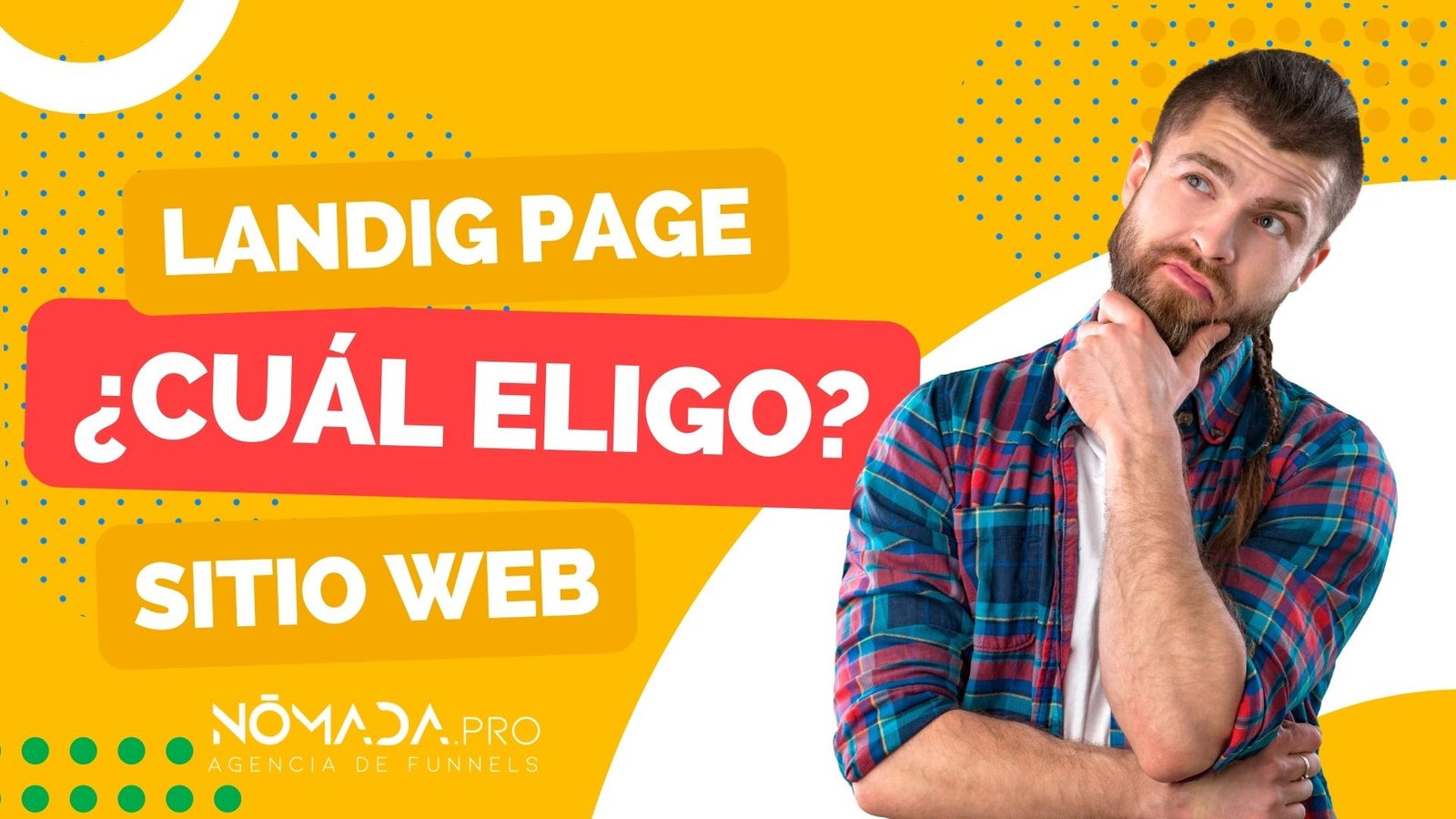 Landing Page vs Sitio web